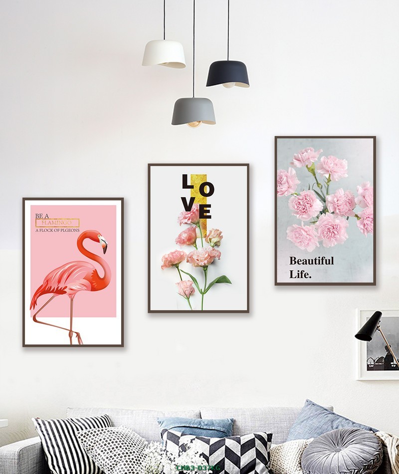 Hoa và hồng hạc CHB3-037KG